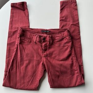 Flying Monkey Burgundy skinny jeans sz 7